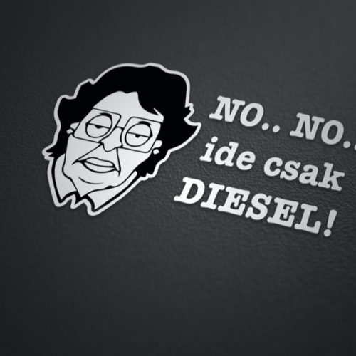 No..no.. ide csak gázolaj Consuela matrica