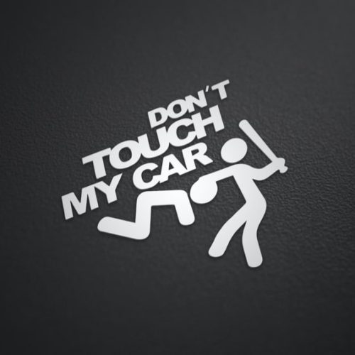 Don't touch my car matrica
