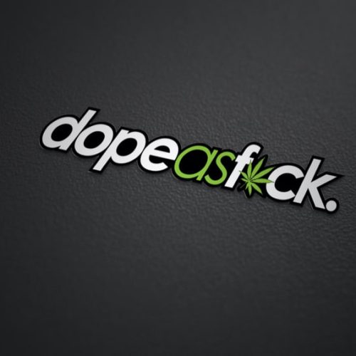 Dope as f*** matrica