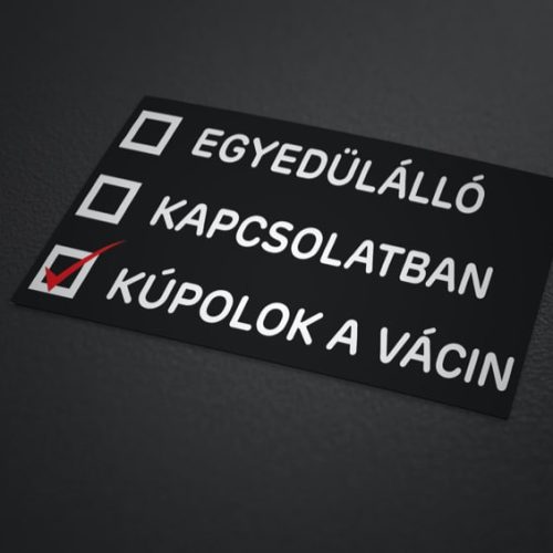 Kúpolok a vácin matrica