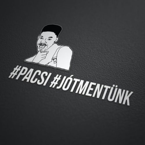 Pacsi jót mentünk matrica