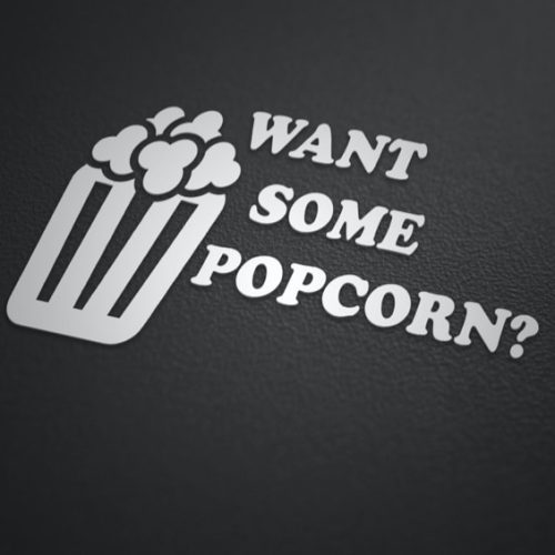 Kérsz egy kis POPCORN-t? matrica