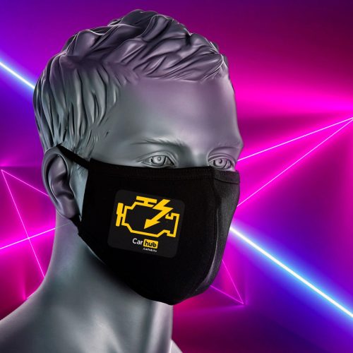Checkengine újrafelhasználható arcmaszk anti-mikrobiális bevonattal