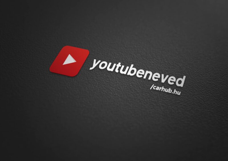 Egyedi YouTube matrica