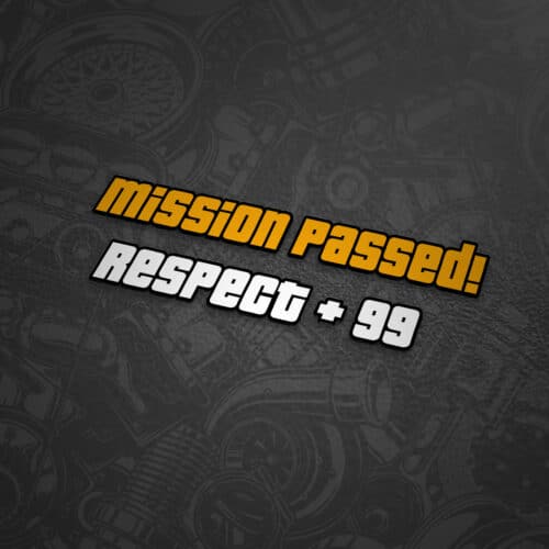 Mission Passed GTA style matrica