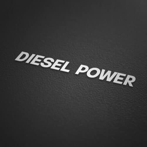DIESEL POWER matrica